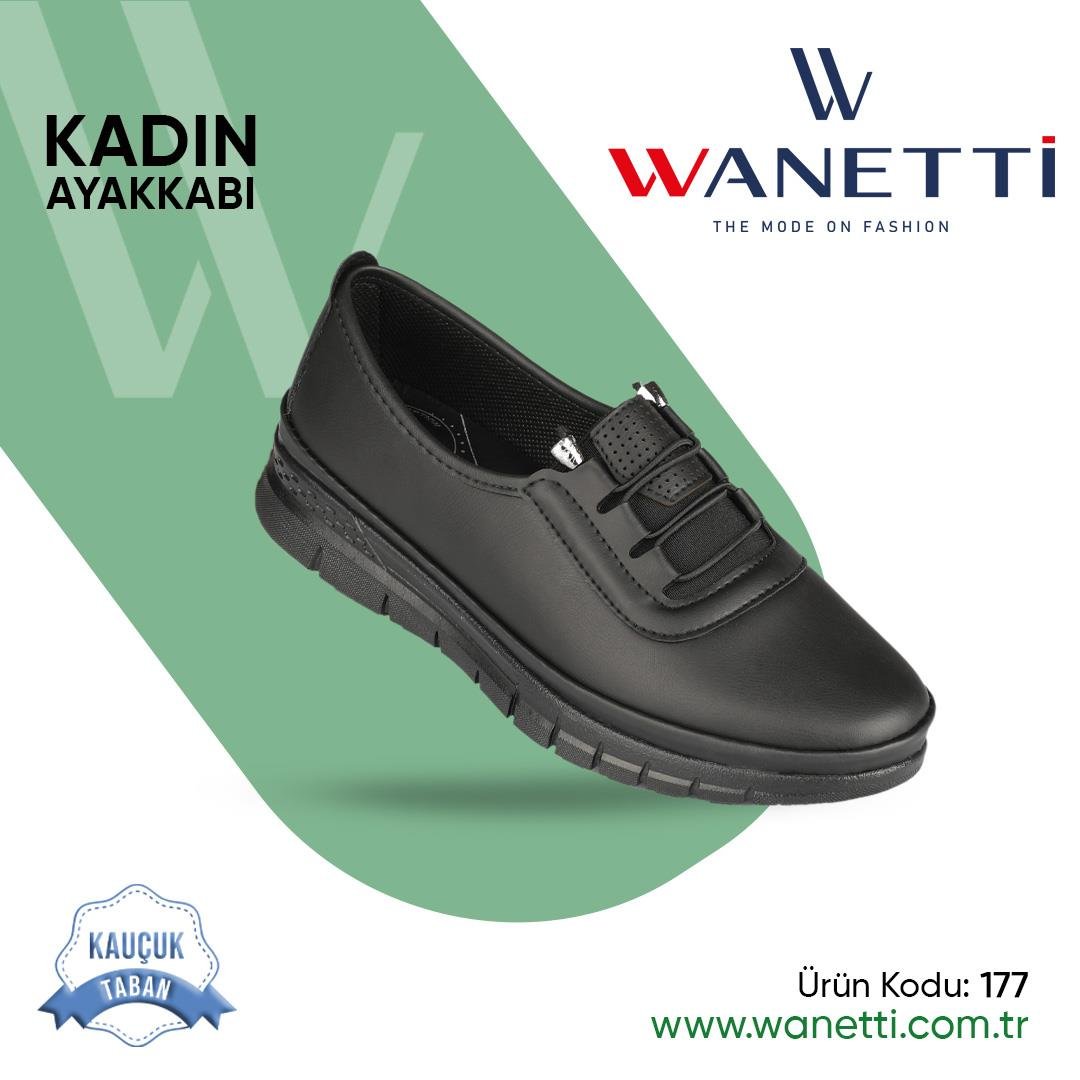 177 Atom Kauçuk Taban Bayan Ayakkabı