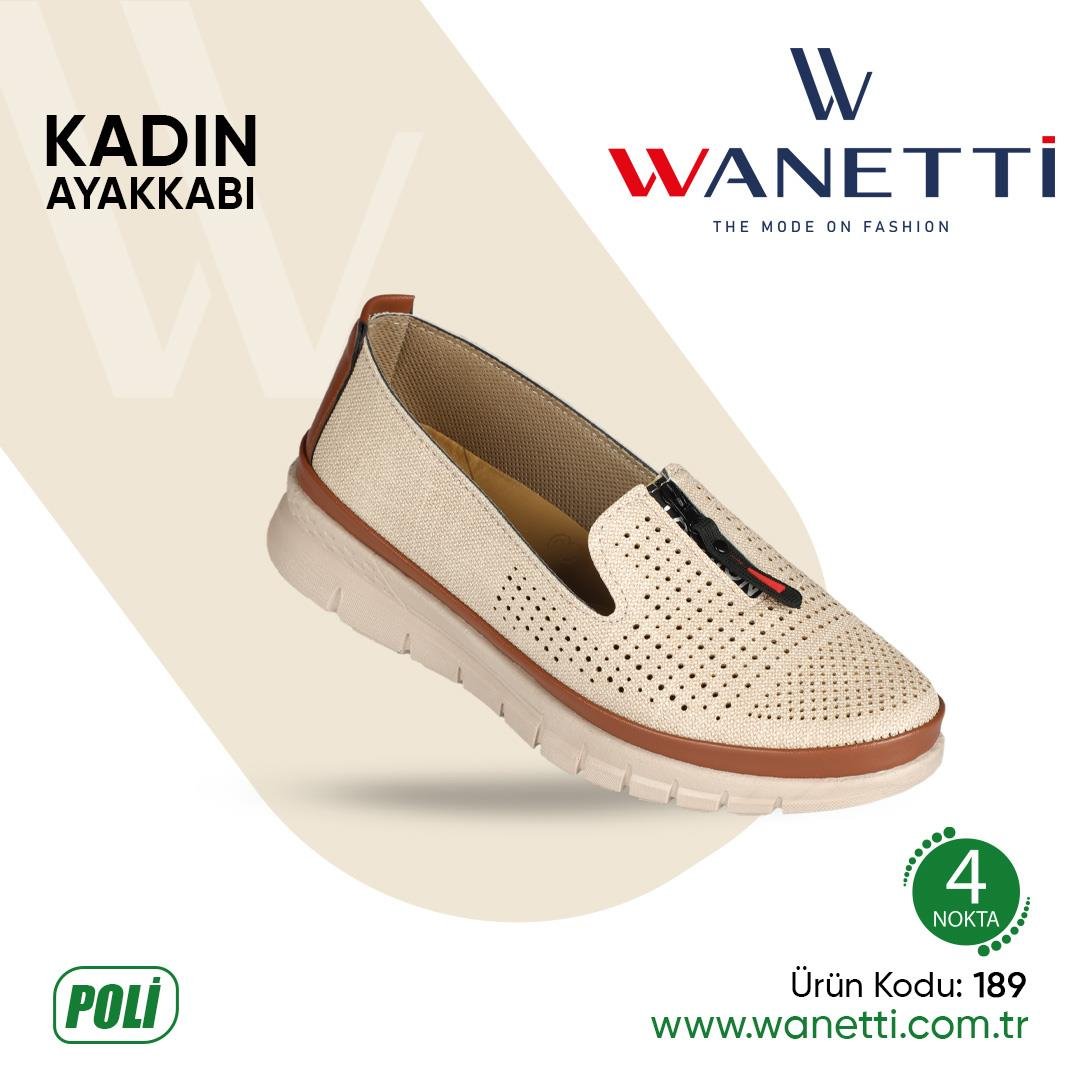 189 Atom Poli Taban Bayan Ayakkabı