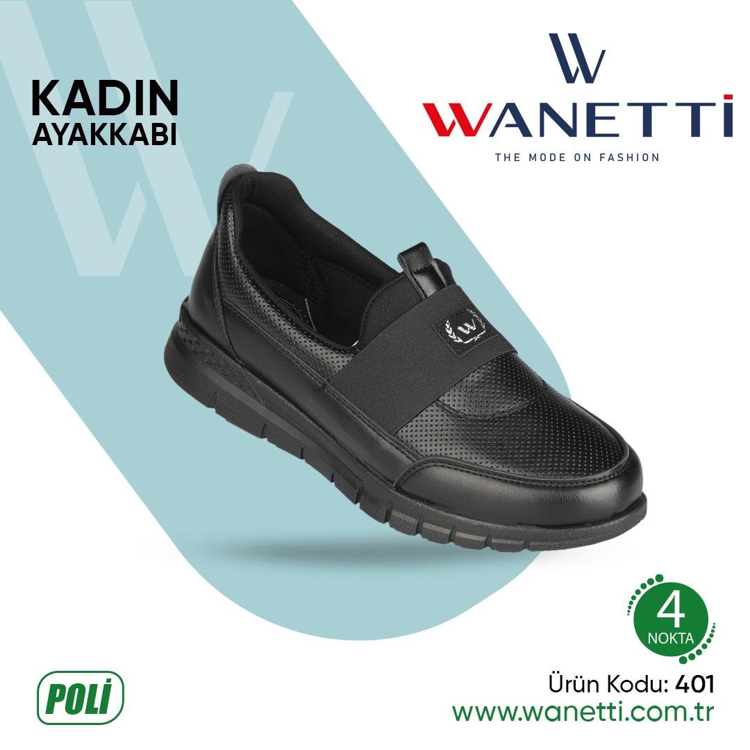 401 Poli Taban Bayan Spor Ayakkabı