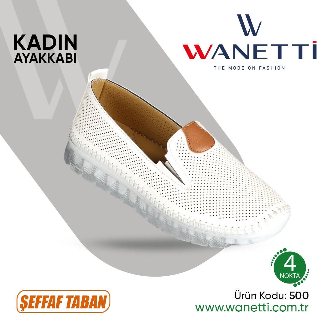 500 Şeffaf Taban Hcbaby Bayan Ayakkabı