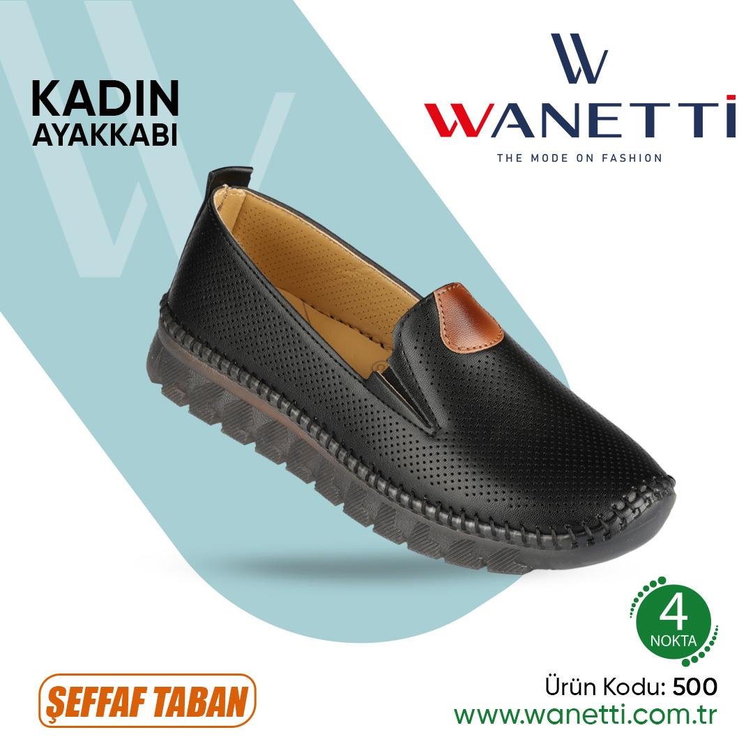 500 Şeffaf Taban Hcbaby Bayan Ayakkabı