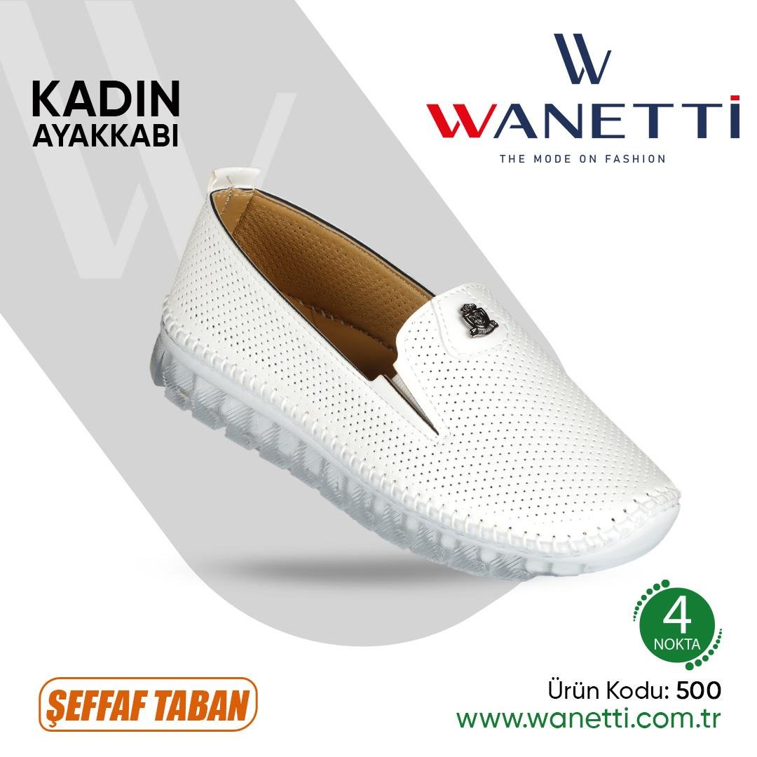 500 Şeffaf Taban Hcbaby Bayan Ayakkabı