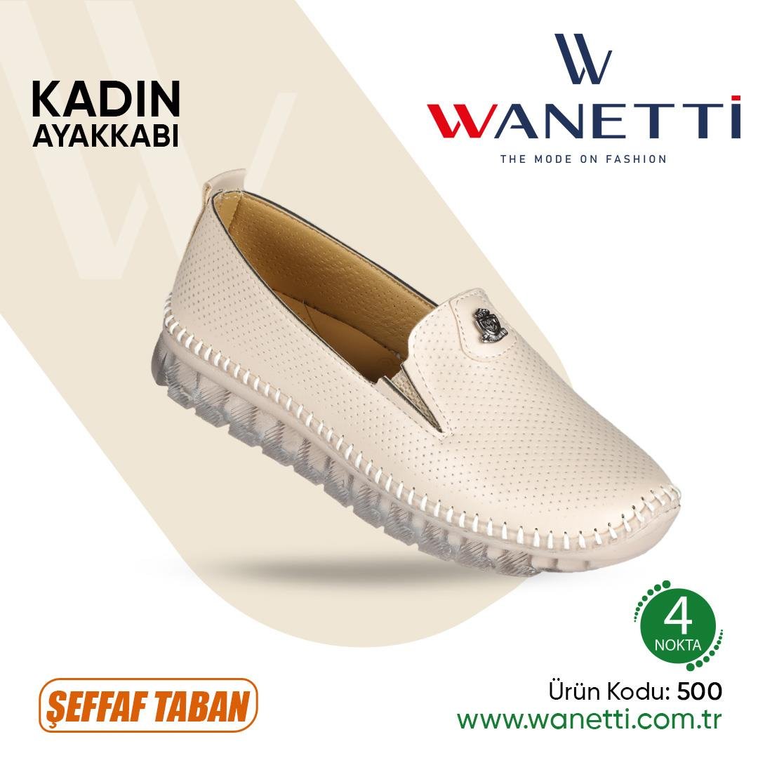 500 Şeffaf Taban Hcbaby Bayan Ayakkabı