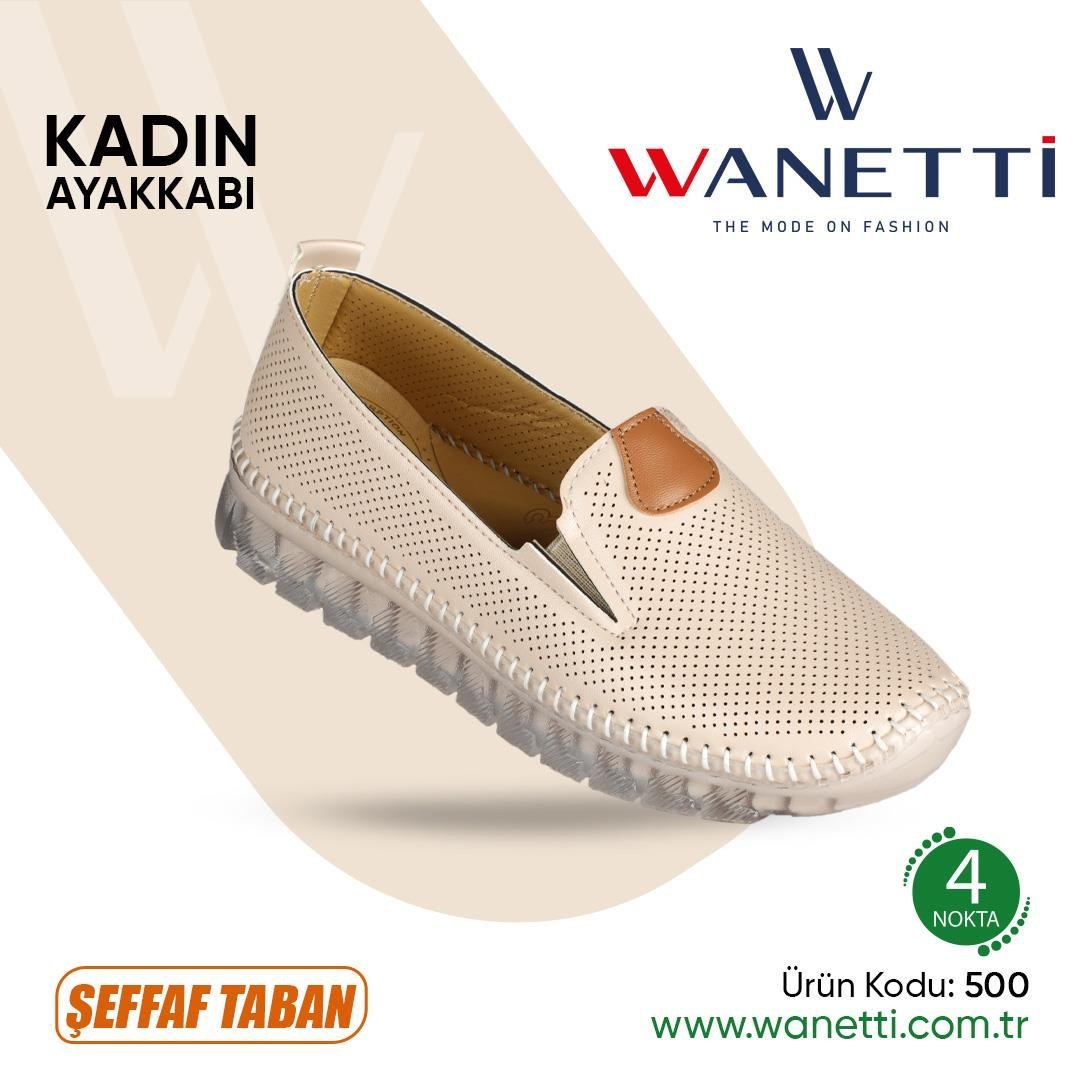 500 Şeffaf Taban Hcbaby Bayan Ayakkabı