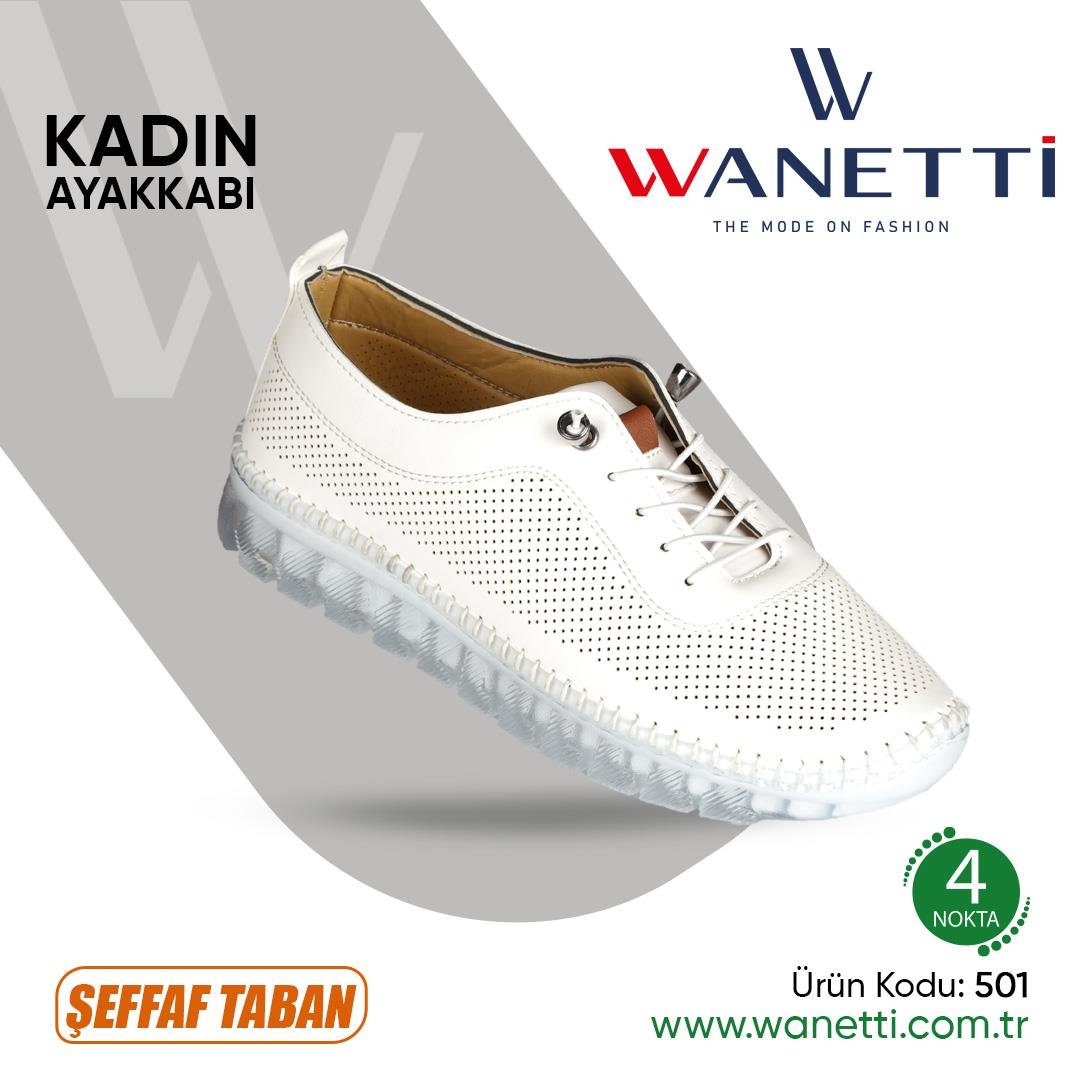 501 Şeffaf Taban Hcbaby Bayan Ayakkabı