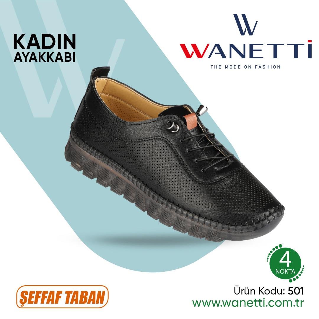 501 Şeffaf Taban Hcbaby Bayan Ayakkabı