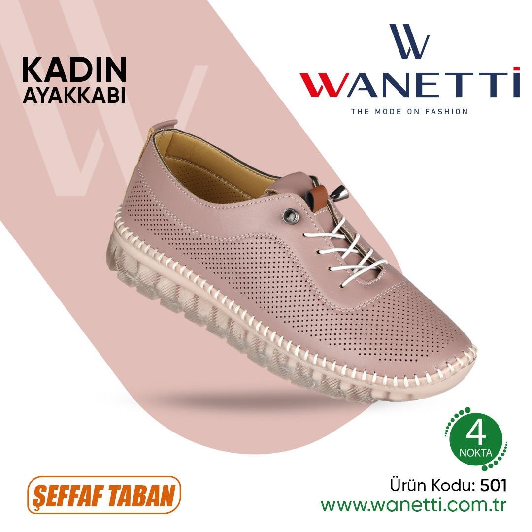 501 Şeffaf Taban Hcbaby Bayan Ayakkabı
