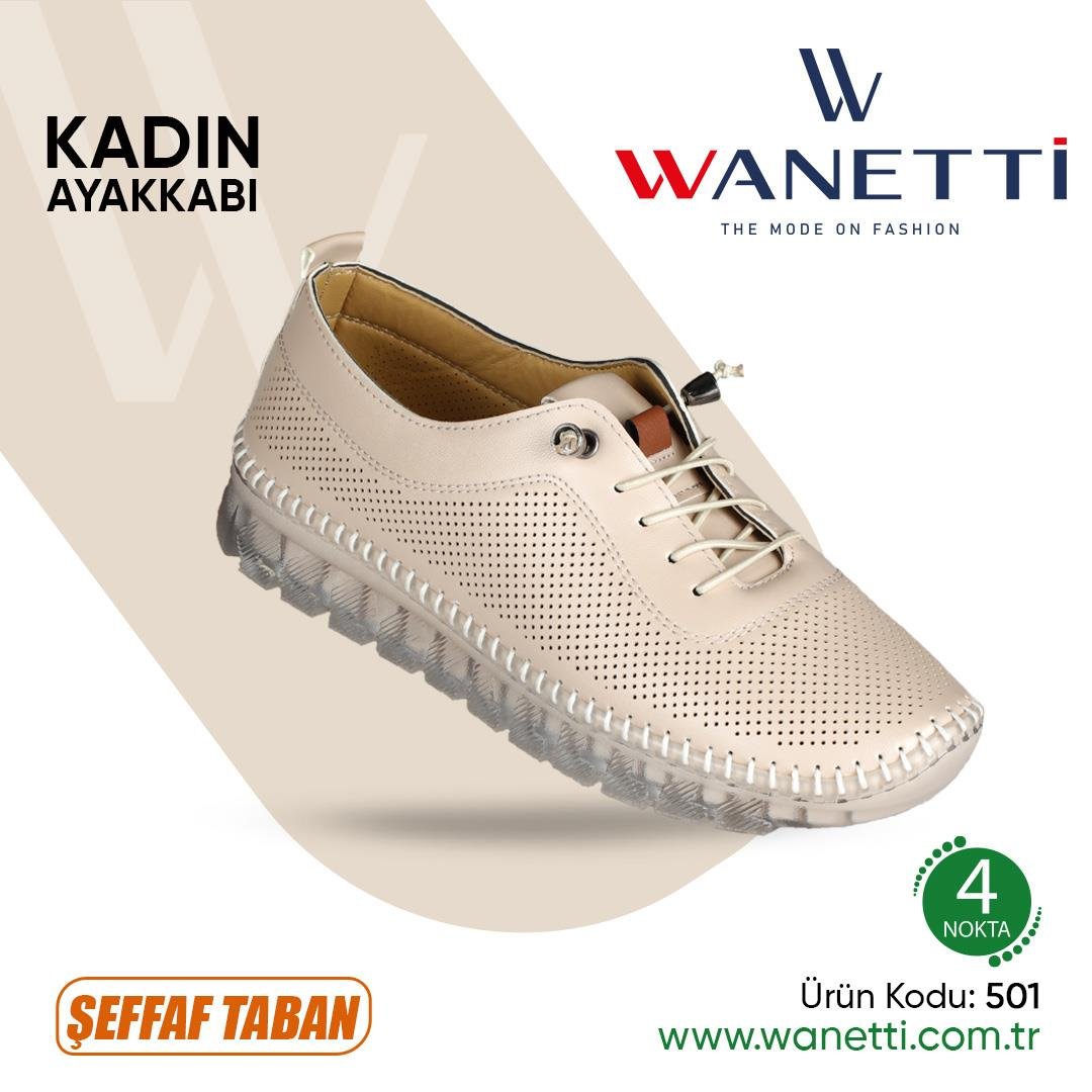 501 Şeffaf Taban Hcbaby Bayan Ayakkabı