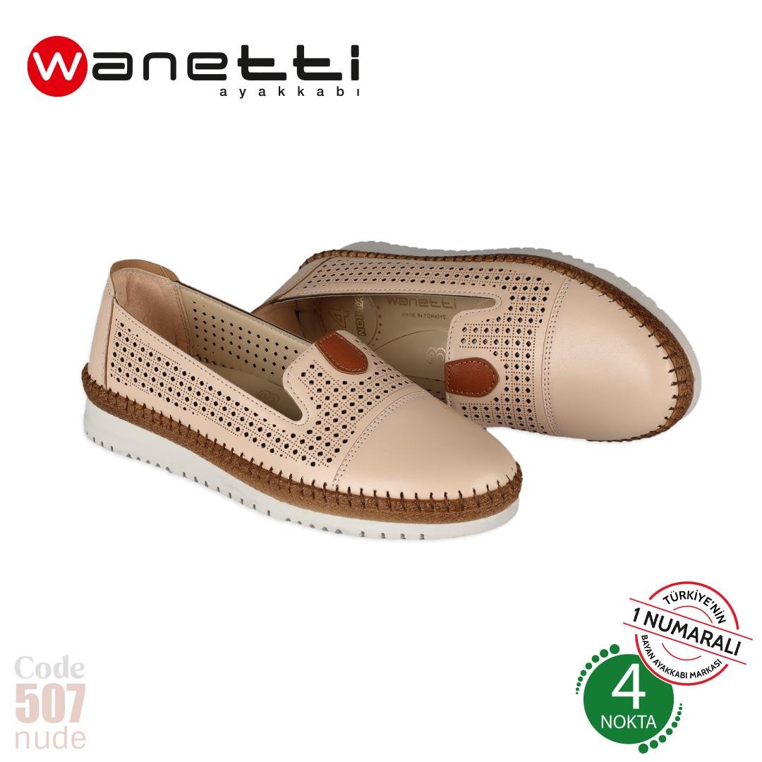 507 Poli Taban Hcbaby Zımbalı Bayan Ayakkabı