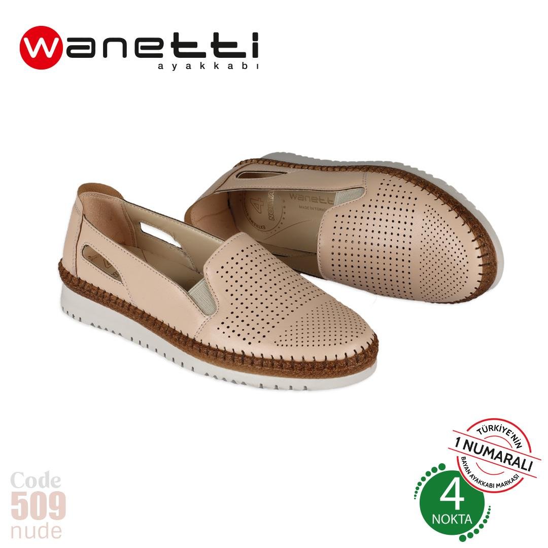 509 Poli Taban Hcbaby Zımbalı Bayan Ayakkabı
