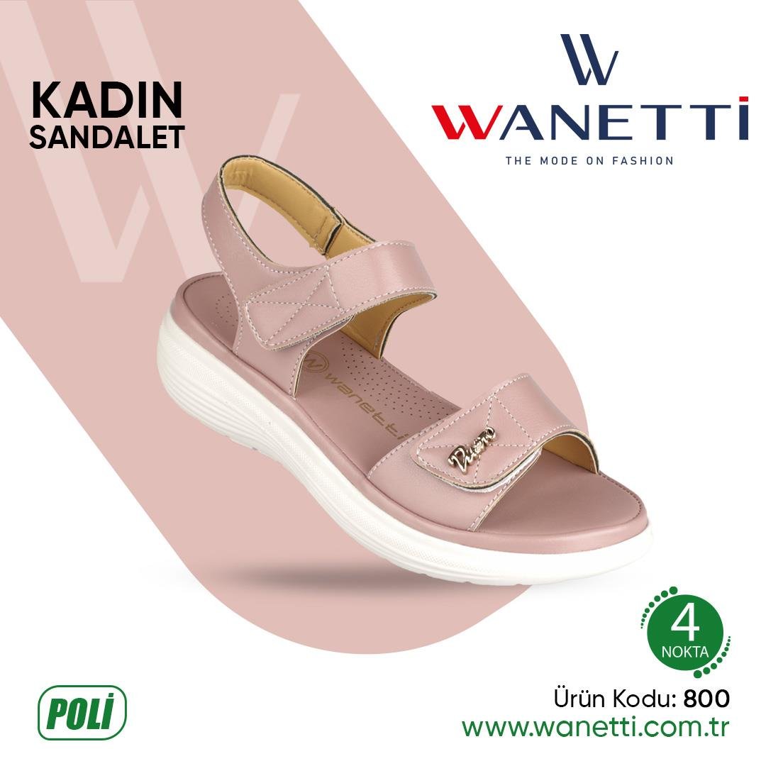 800 Poli Taban Bayan Sandalet