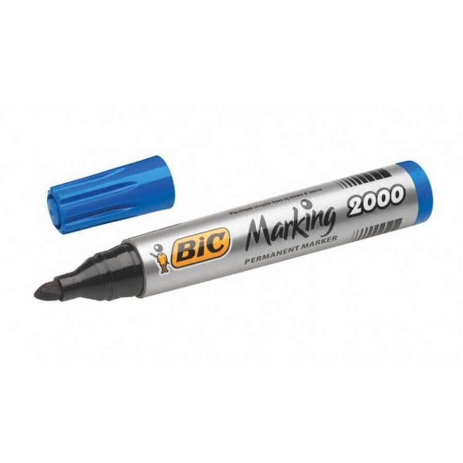 Bic-BIC 2000 PERMANENT MARKER MAVİ
