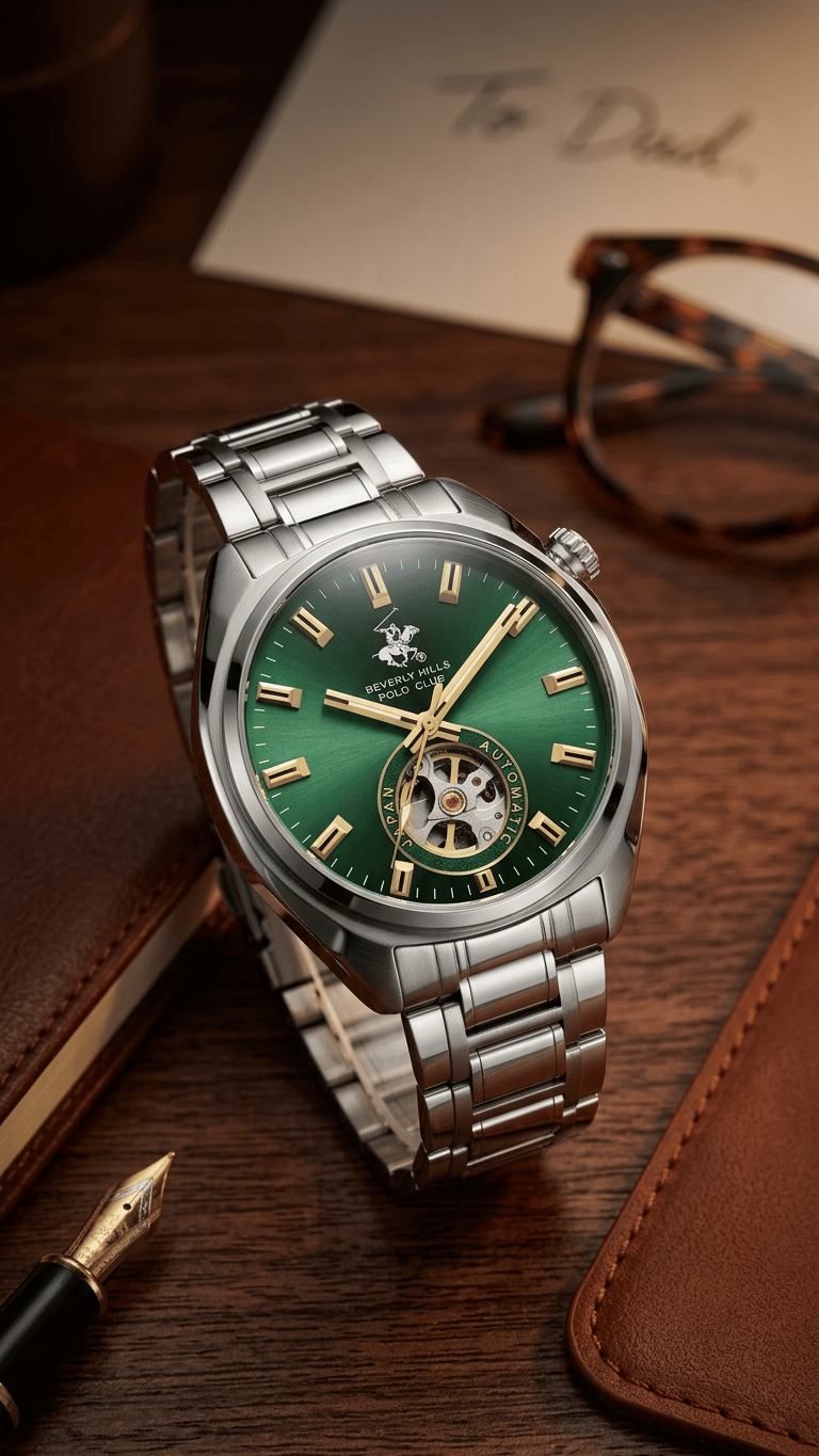  BEVERLY HILLS POLO CLUB BP3834X.370 otomatik erkek kol saati