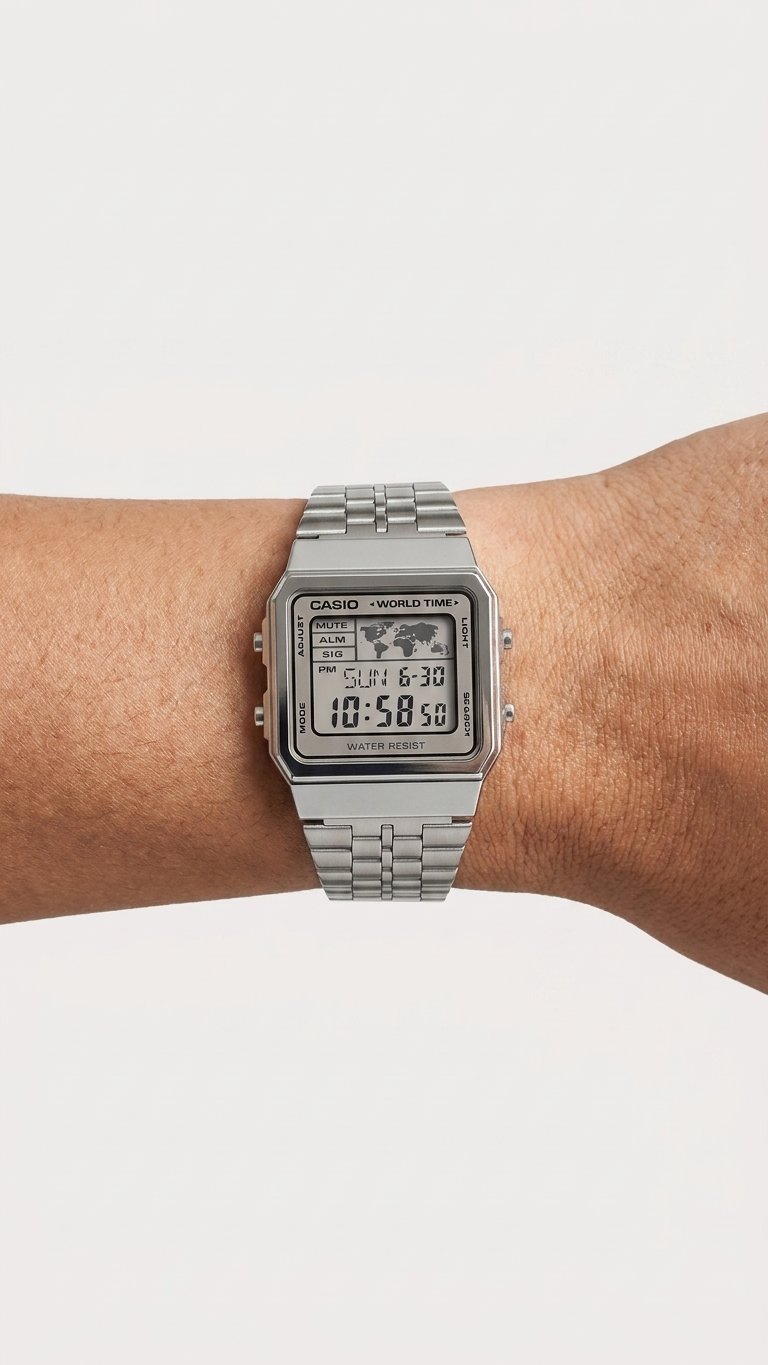 Casio A500WA-7DF Unisex Dijital Kol Saati