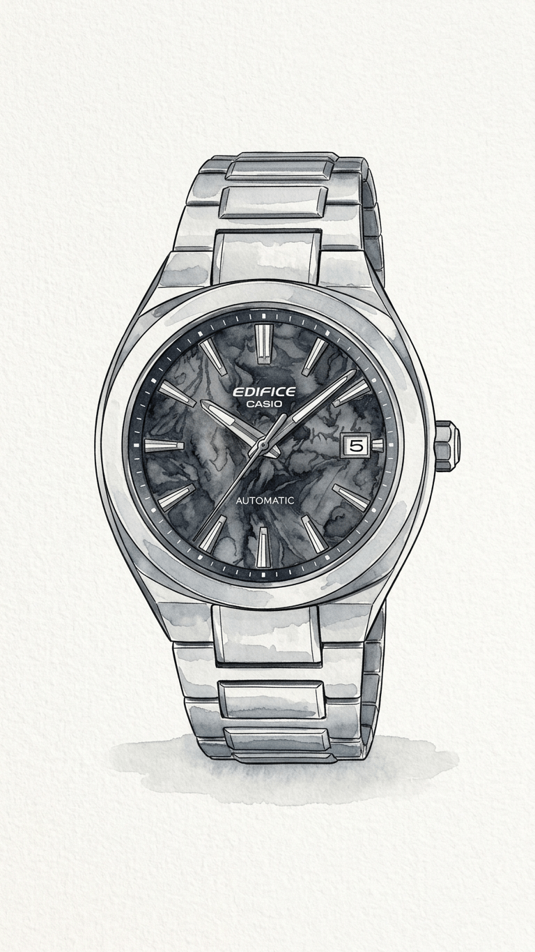 Casio Edifice EFK-200CD-1ADR Otomatik Erkek Kol Saati