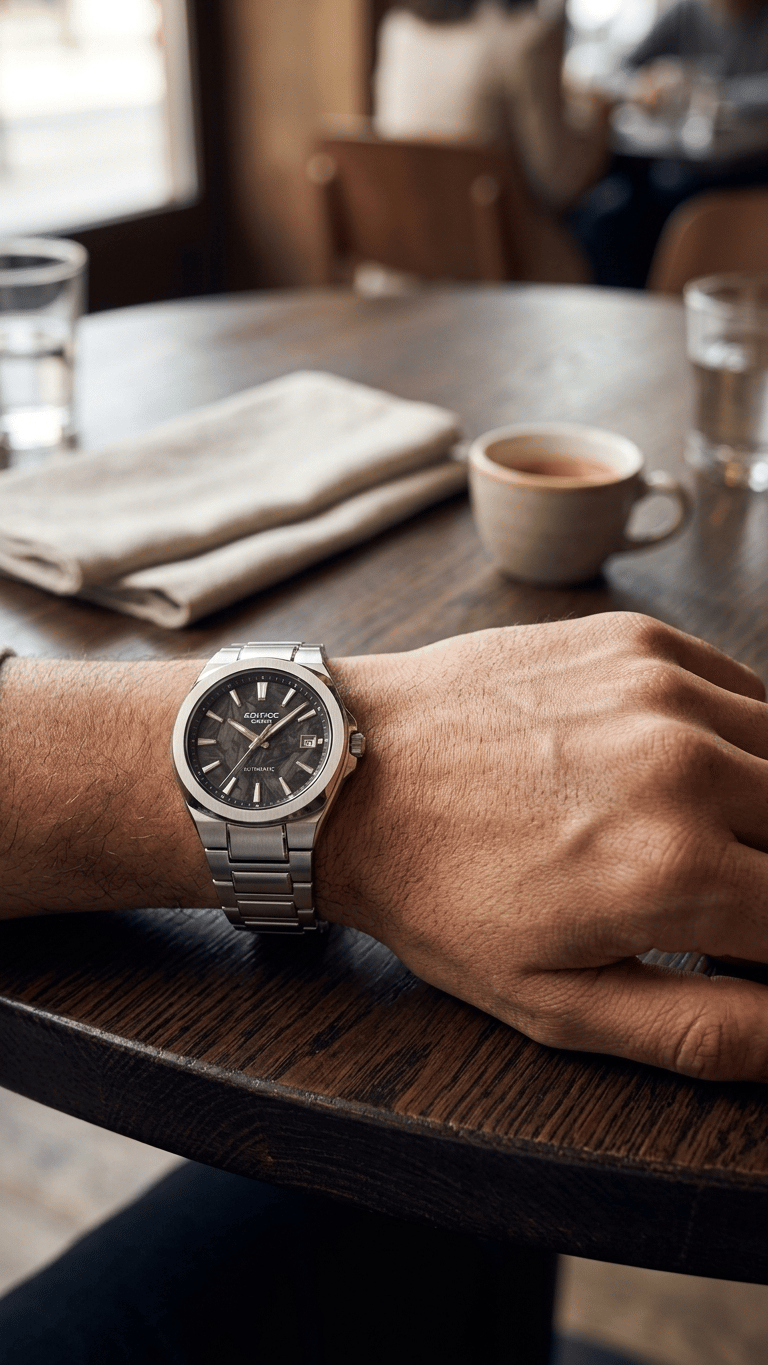 Casio Edifice EFK-200CD-1ADR Otomatik Erkek Kol Saati
