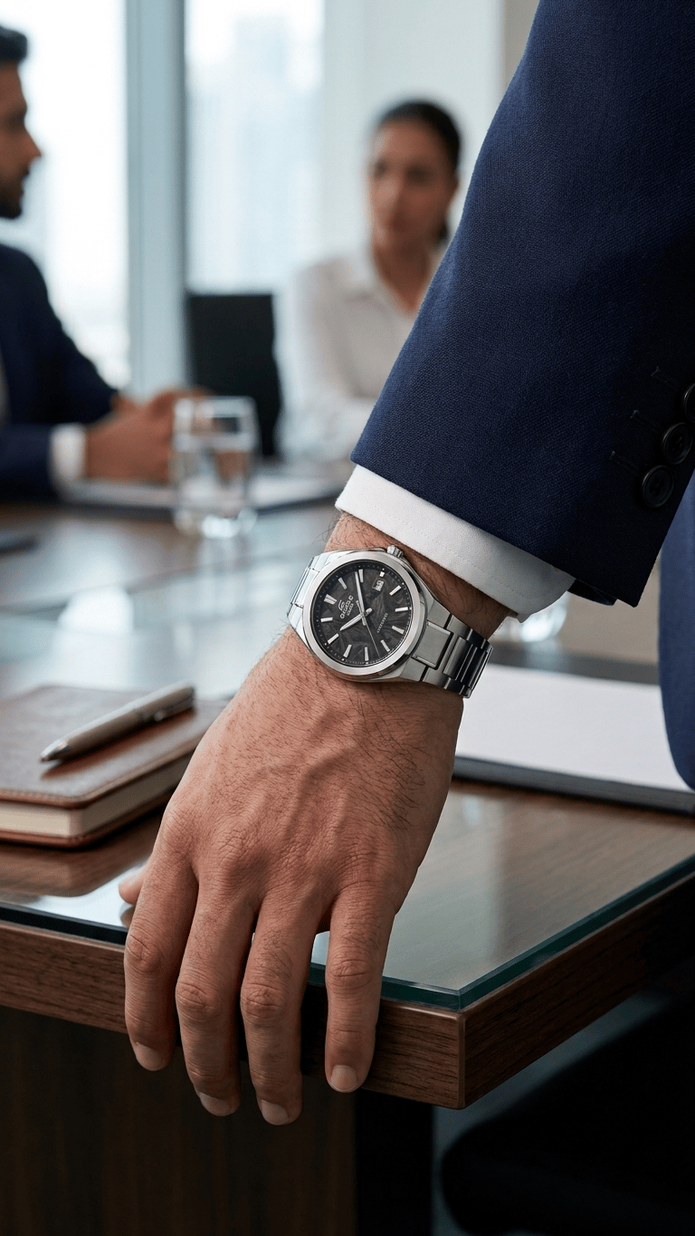 Casio Edifice EFK-200CD-1ADR Otomatik Erkek Kol Saati