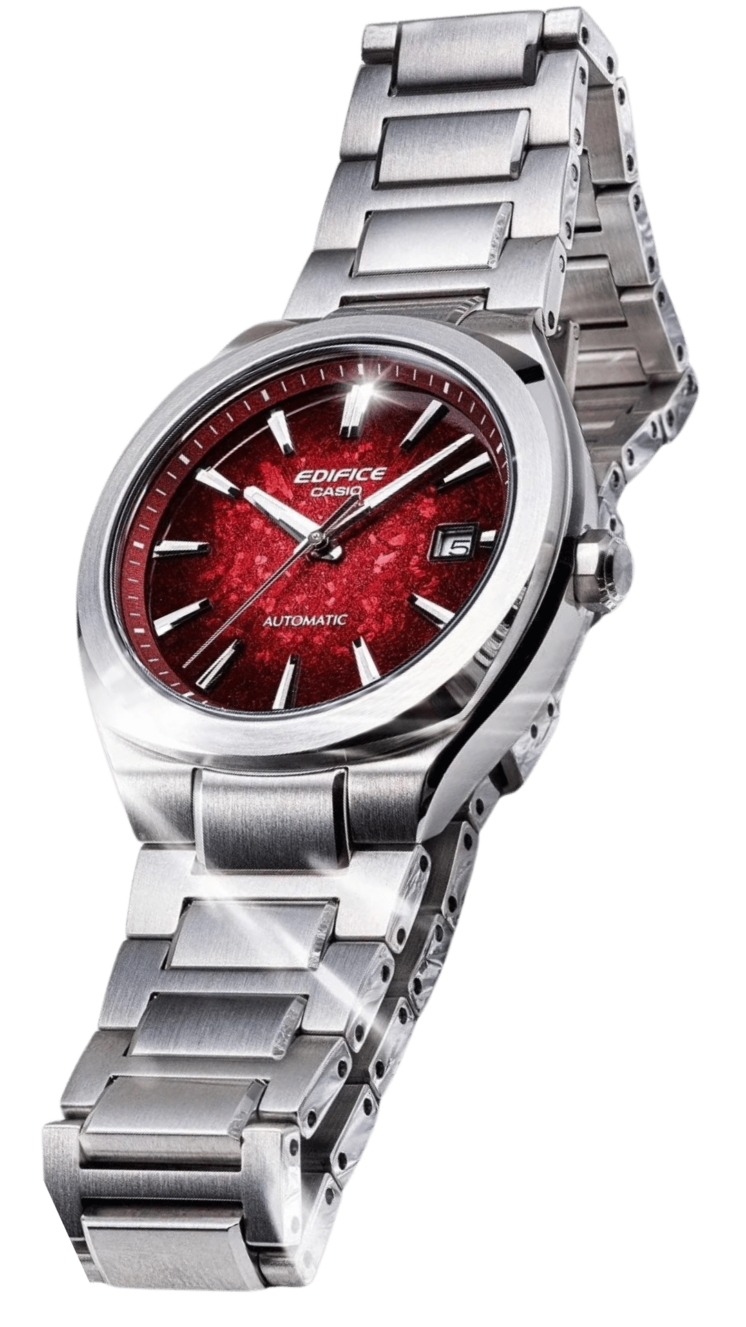 Casio Edifice EFK-200D-4ADR Otomatik Erkek Kol Saati – Bordo Kadran