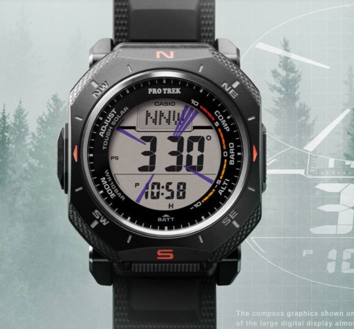CASIO PRO-TREK PRG-69-1DR Kol Saati 