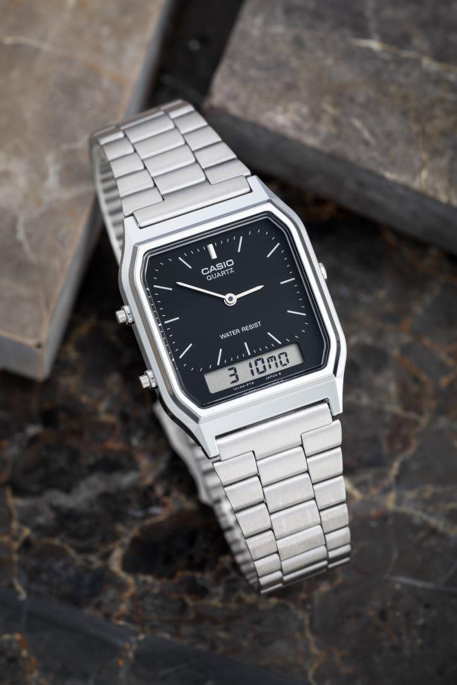 Casio RETRO AQ-230A-1DMQ Kol Saati