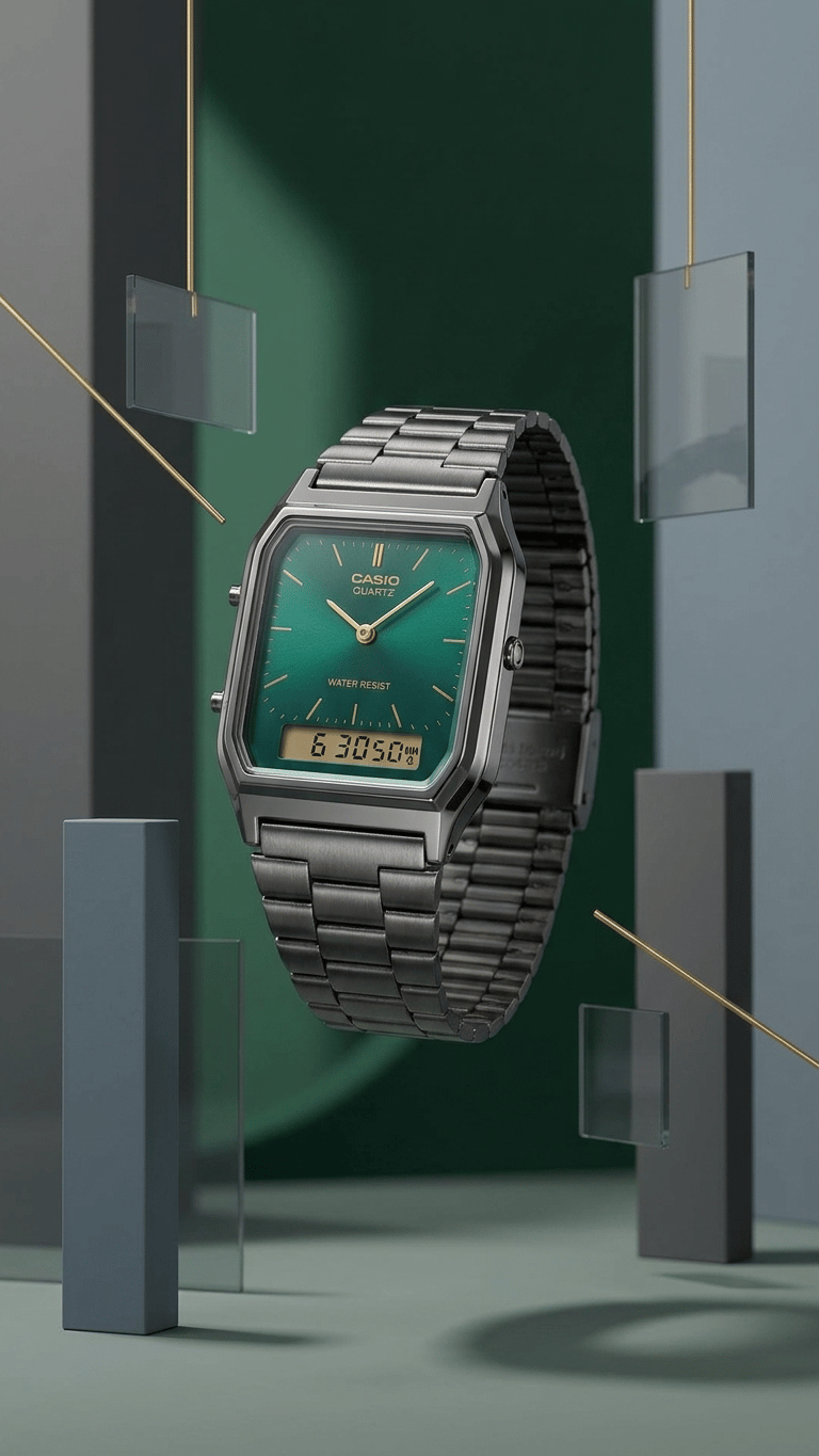 Casio RETRO AQ-230EGG-3ADF Kol Saati