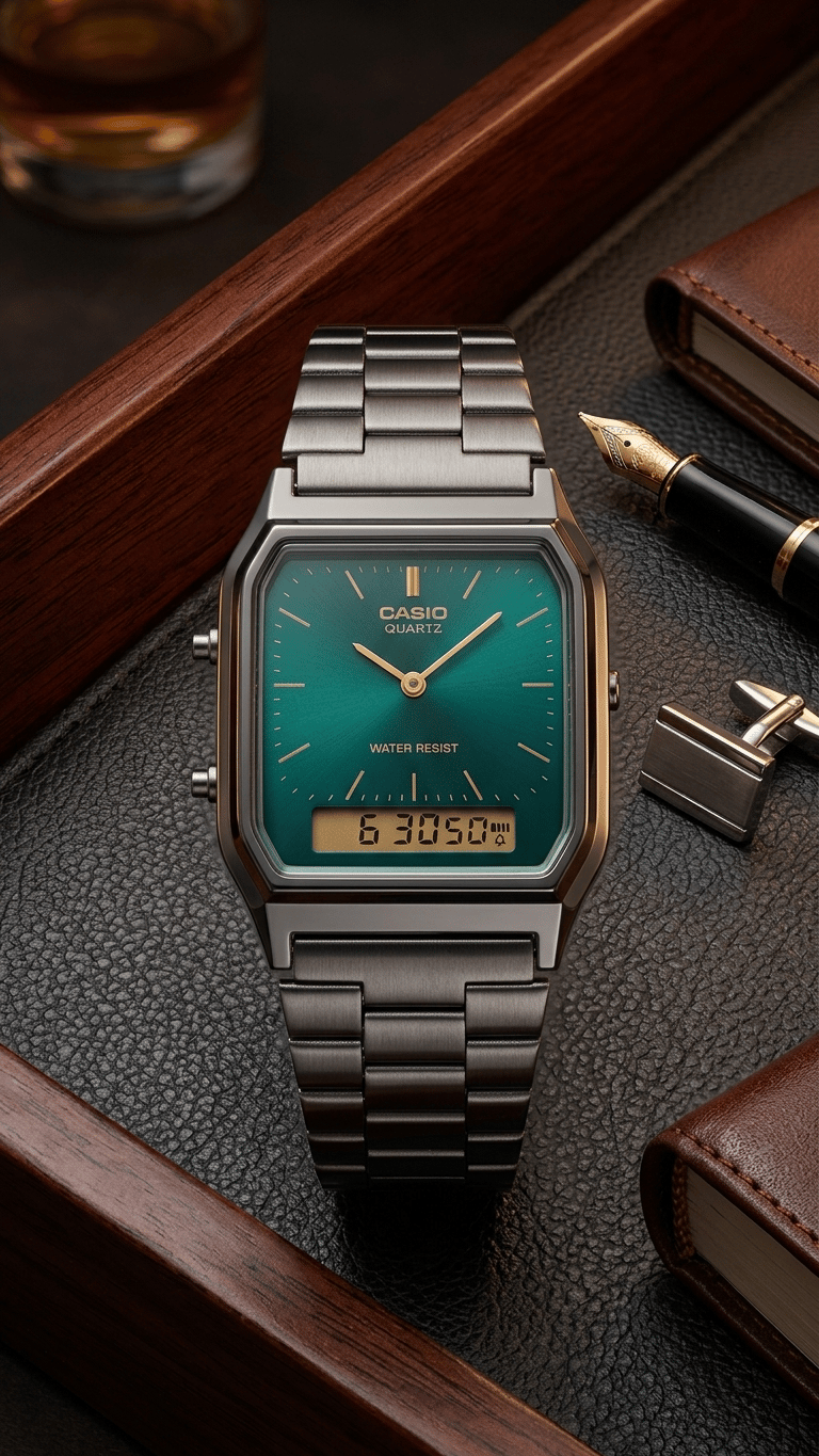 Casio RETRO AQ-230EGG-3ADF Kol Saati