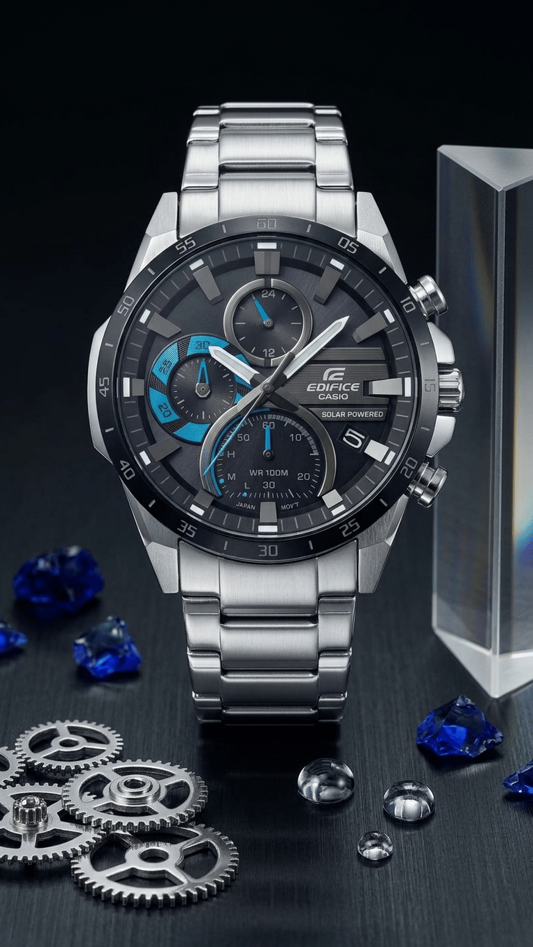 eqs-940db-1bvudf casio edifice erkek kol saati
