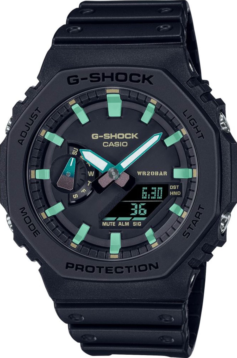 G-SHOCK Casio marka GA-2100RC-1ADR Kol Saati