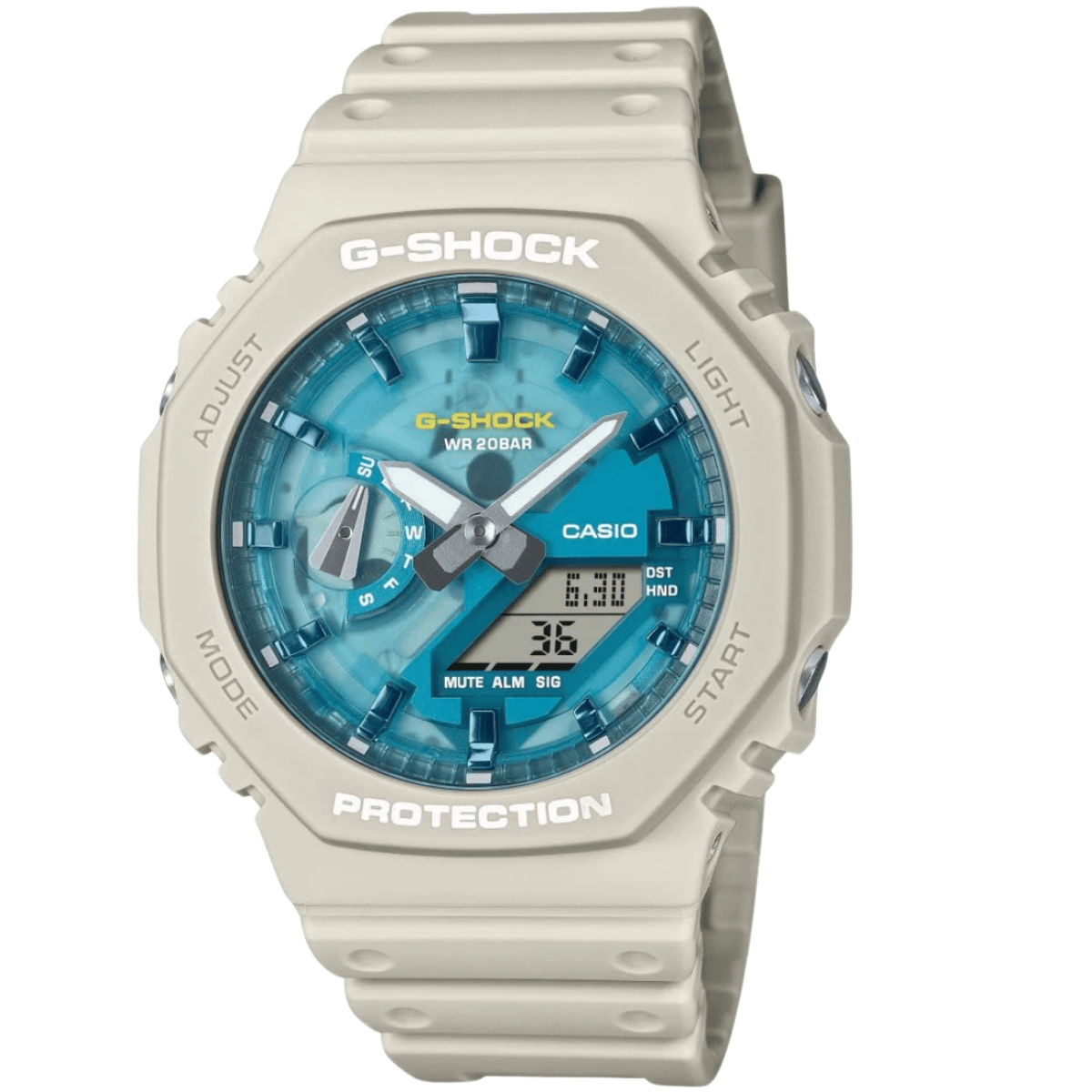 ga-2100as-5adr casio g-shock kol saati