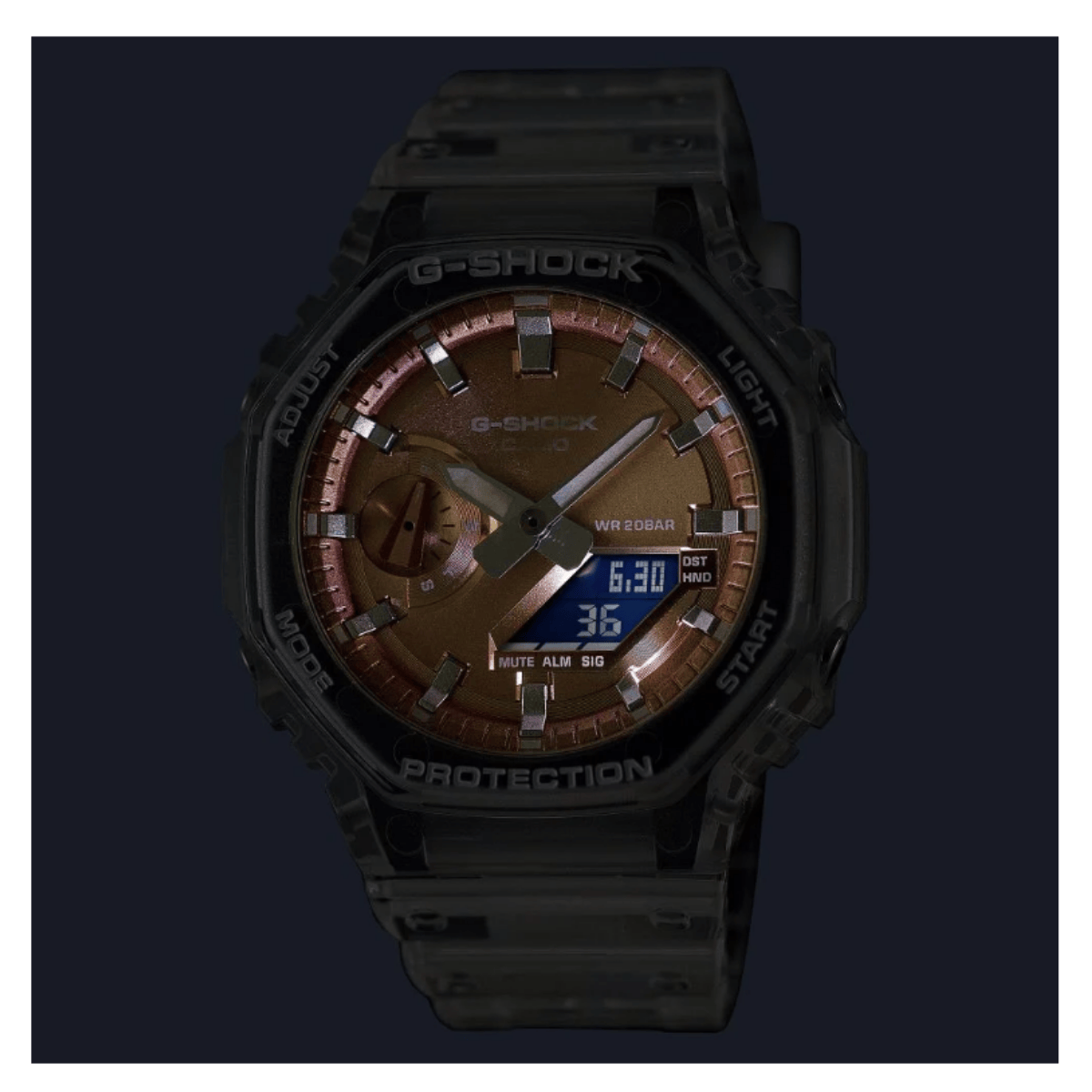 ga-2100bm-7a5dr casio g-shock kol saati