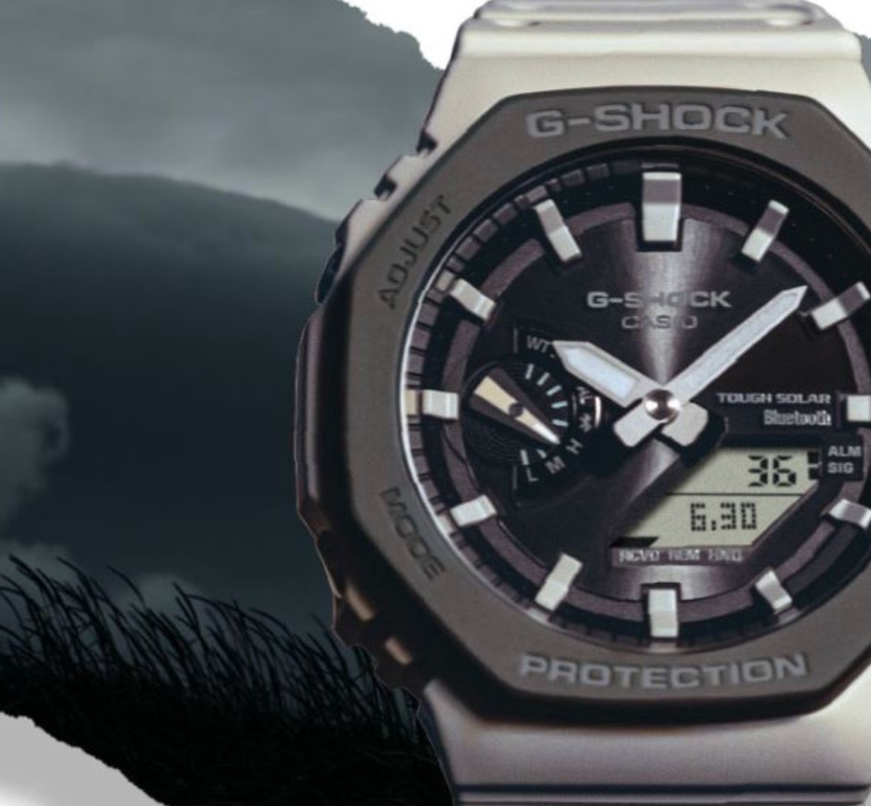 ICONIC Casio marka GA-B2100LUU-5ADR Kol Saati