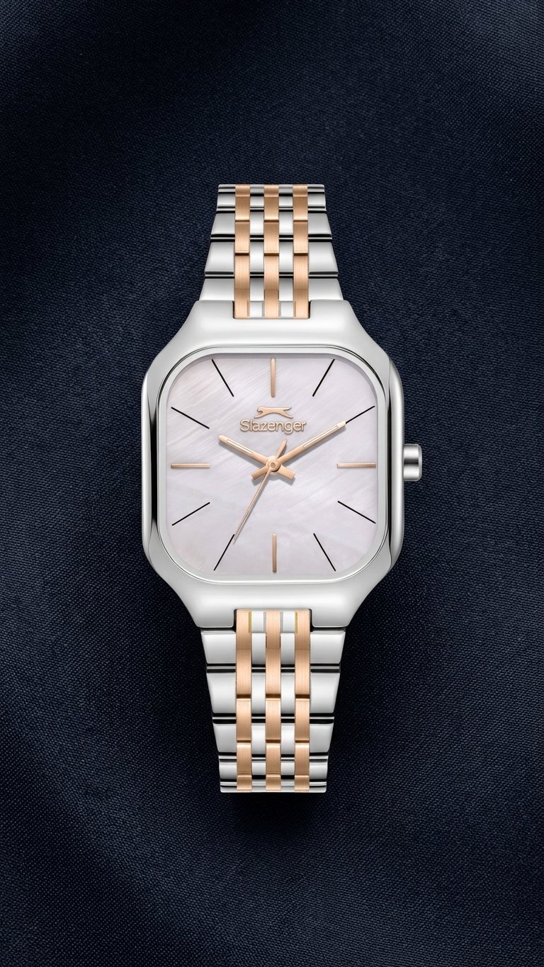 Slazenger SL.09.2622.3.560 Gümüş/Rose Gold Kadın Kol Saati