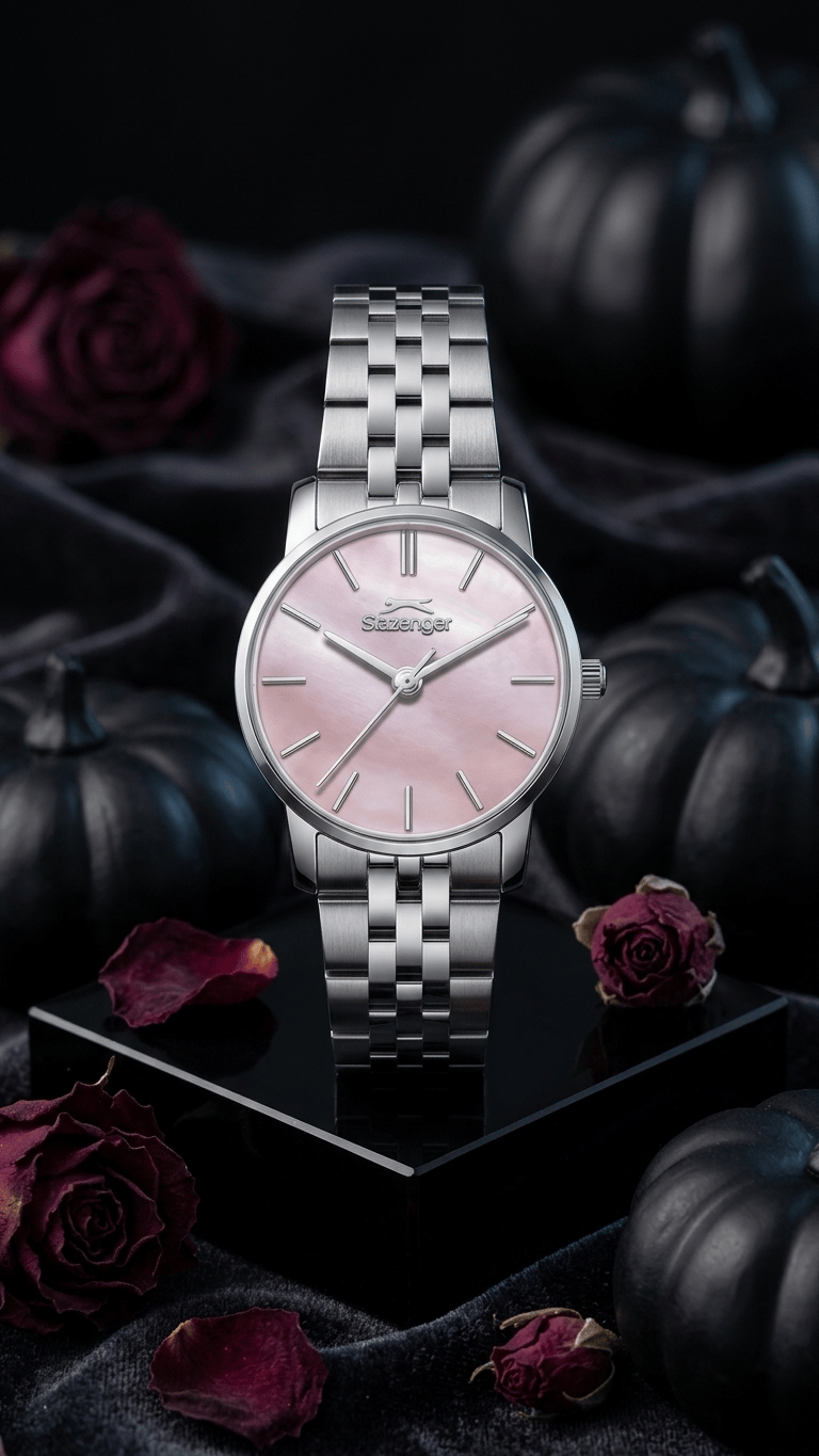 Slazenger SL.09.2633.3.380 Pembe Kadranlı Kadın Kol Saati