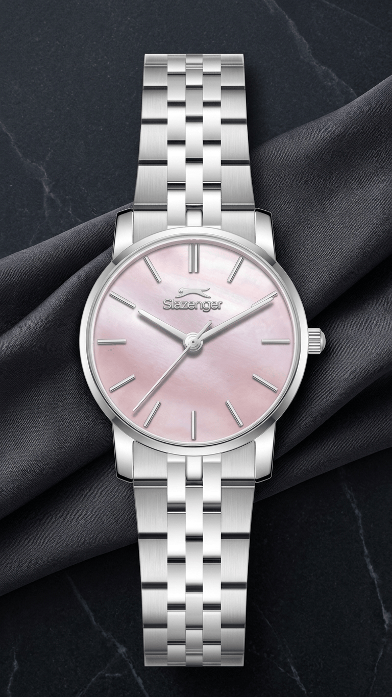 Slazenger SL.09.2633.3.380 Pembe Kadranlı Kadın Kol Saati