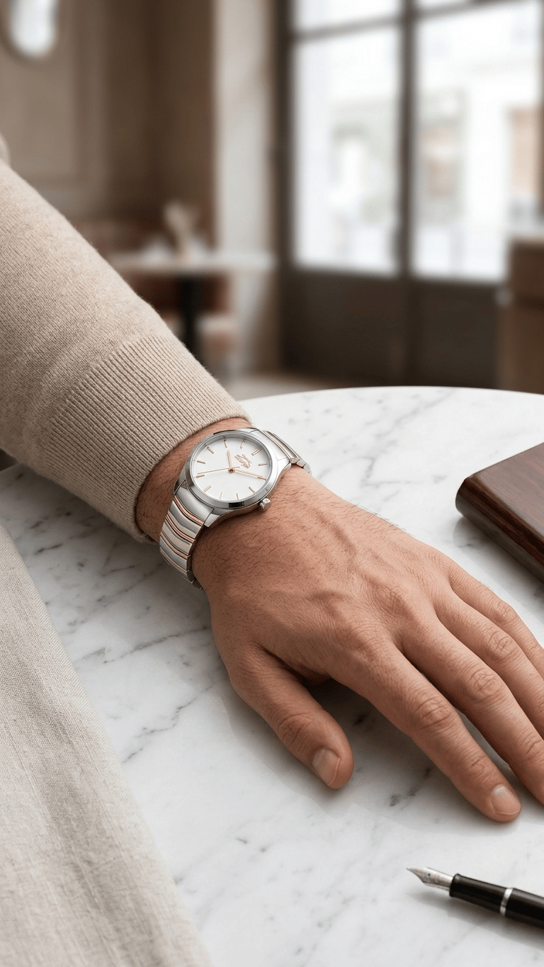 Slazenger SL.09.2646.3.520 Kadın Kol Saati – Gümüş/Rose Gold