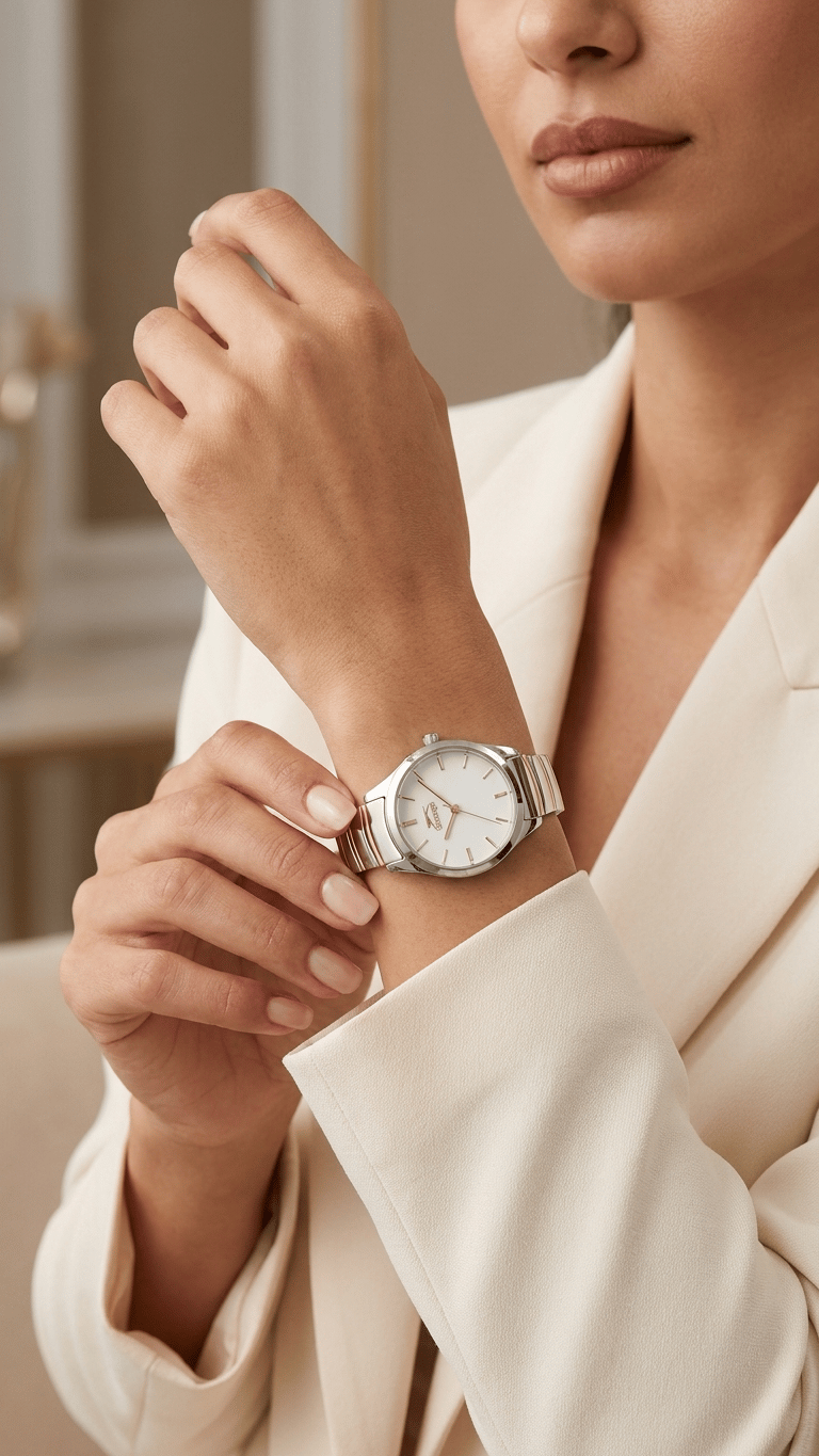 Slazenger SL.09.2646.3.520 Kadın Kol Saati – Gümüş/Rose Gold