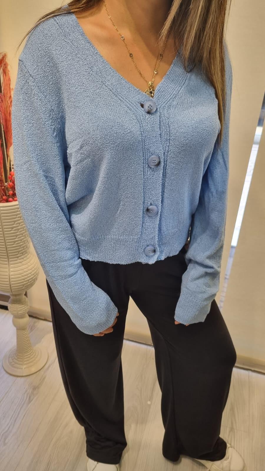 Bebe Mavisi Hırka