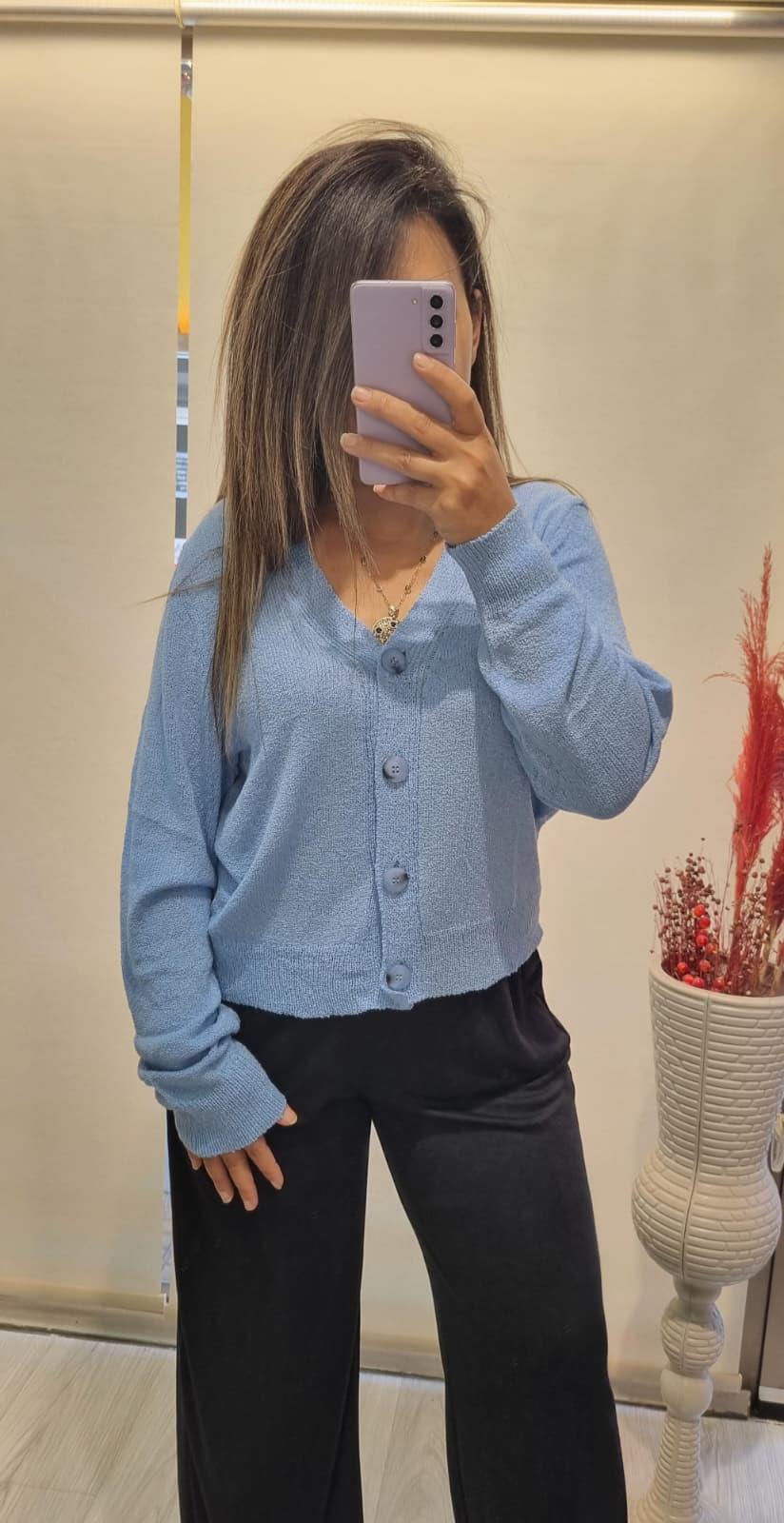 Bebe Mavisi Hırka