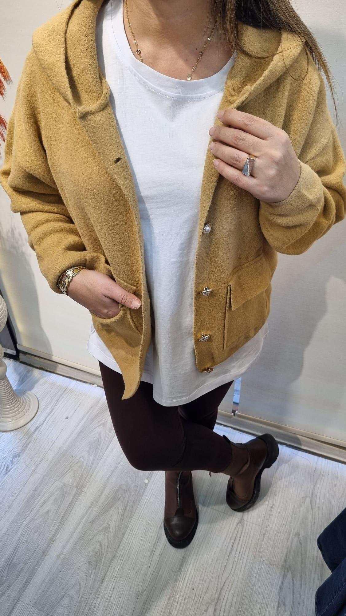 Camel Renk Kaşmir Ceket