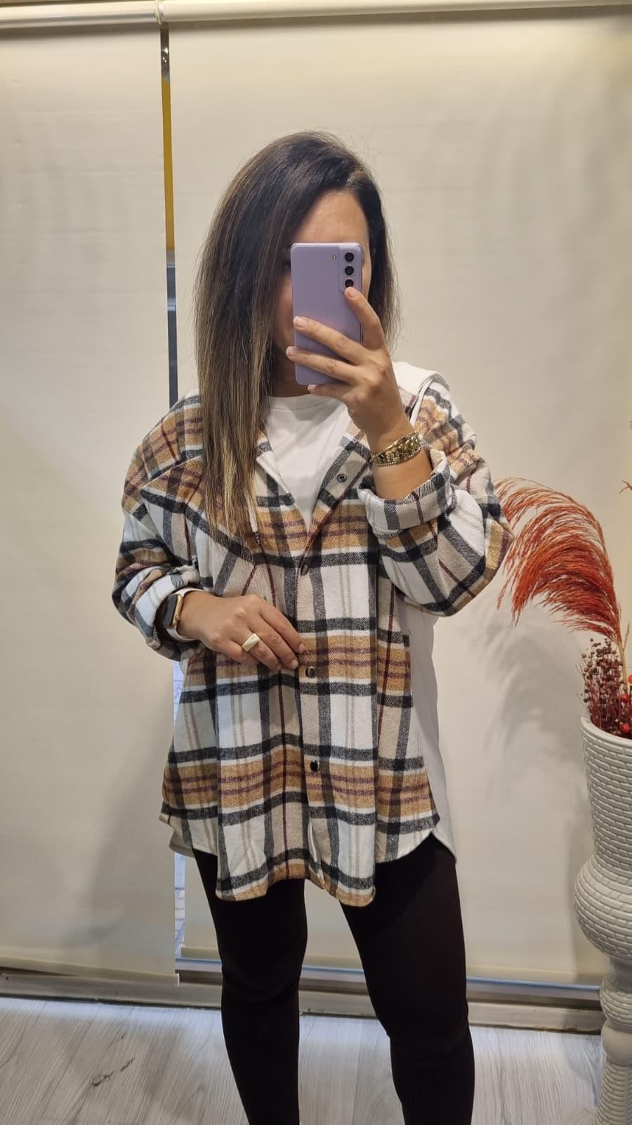 Kaşe Kahve Oduncu Gömleği