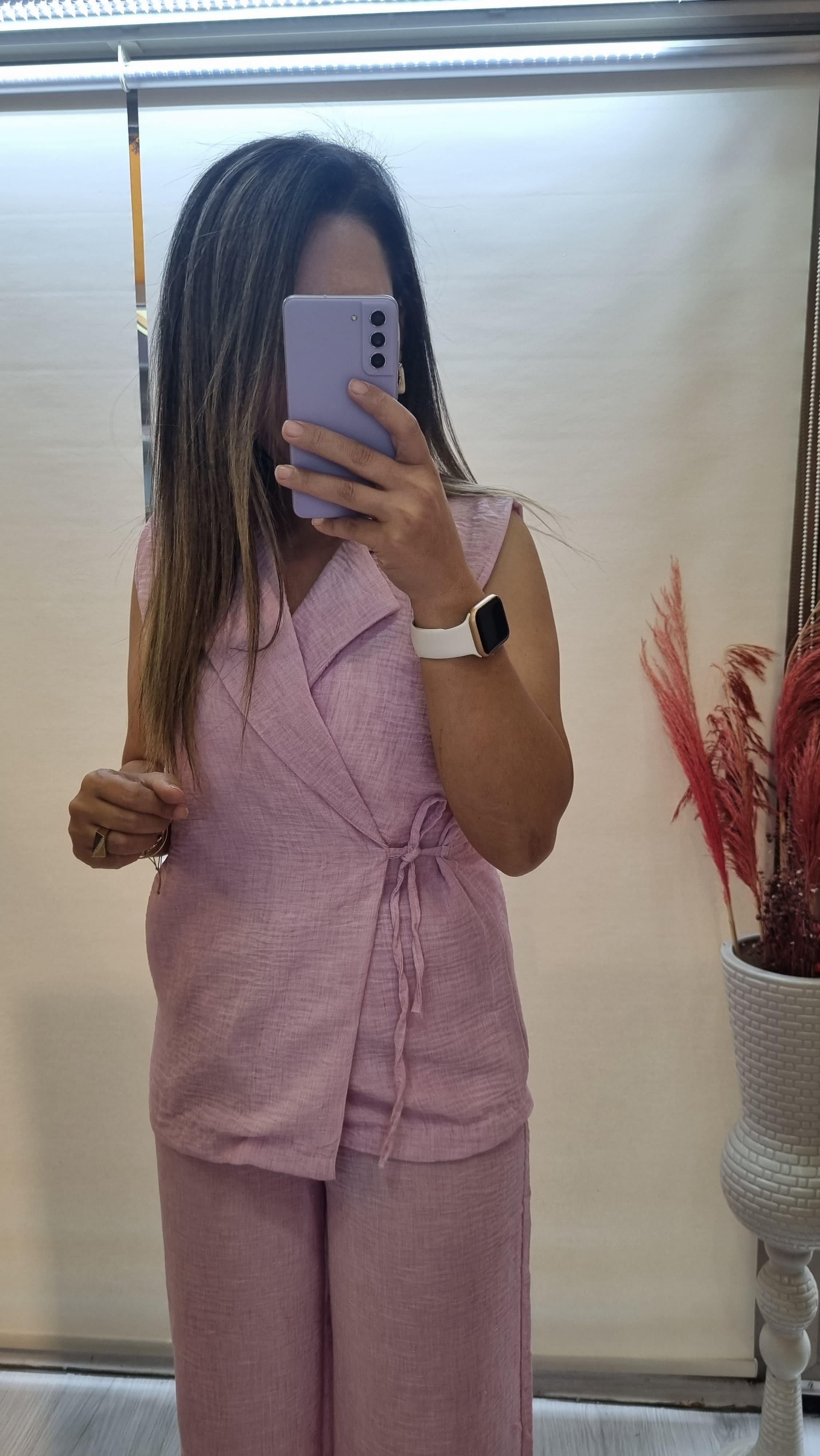 Pembe Keten Takım