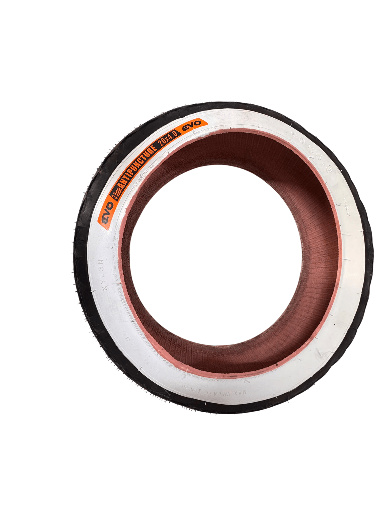 20X4.00 DIŞ LASTİK BEYAZ YANAK 3.5 MM ZIRHLI EVO 