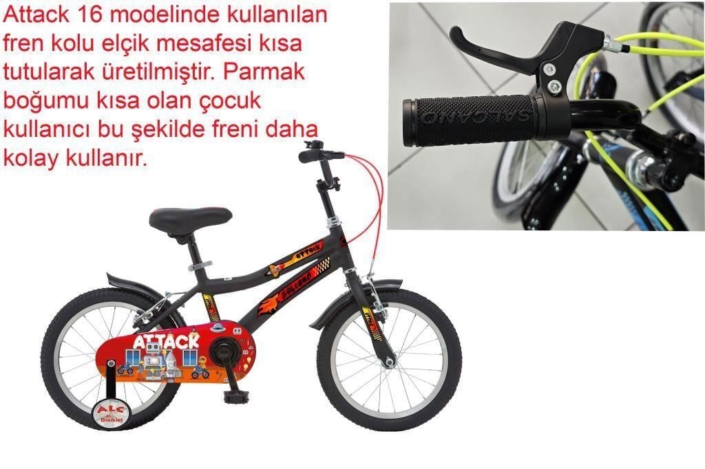 Salcano Attack 16 Jant Çocuk Bisikleti (105/120 cm boy)