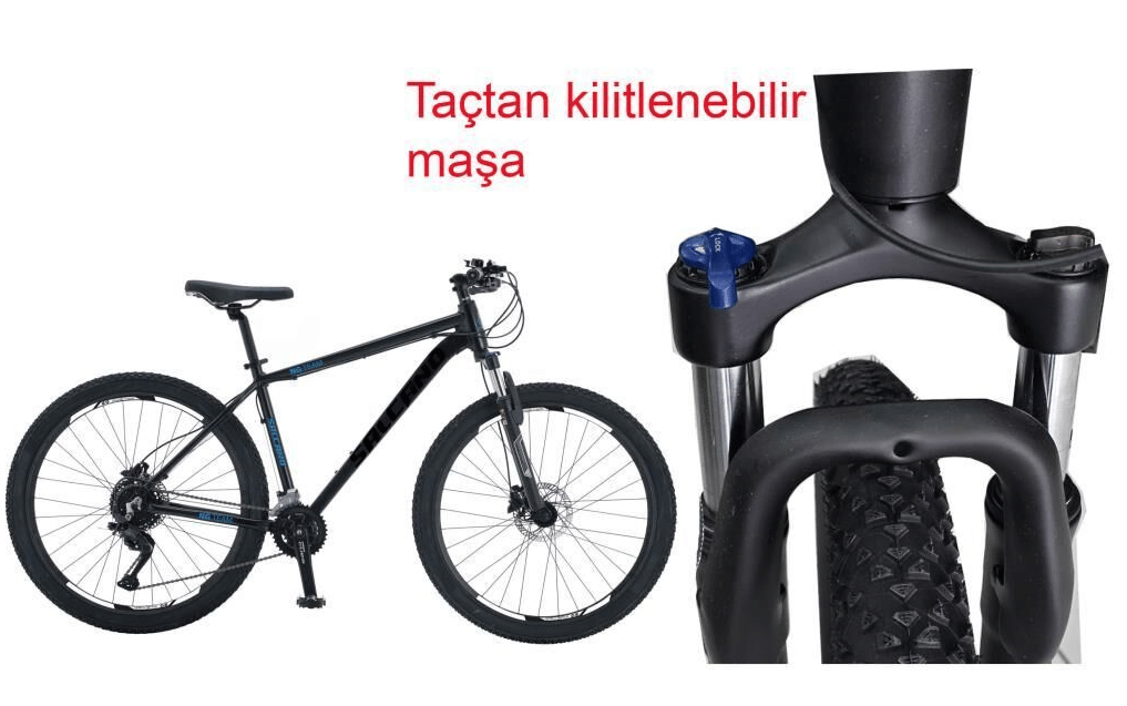 Salcano NG Team 100-8 27.5HD 18 Kadro 18 Vites Hidrolik Disk Fren Dağ Bisikleti (170 / 180 cm arası boy)