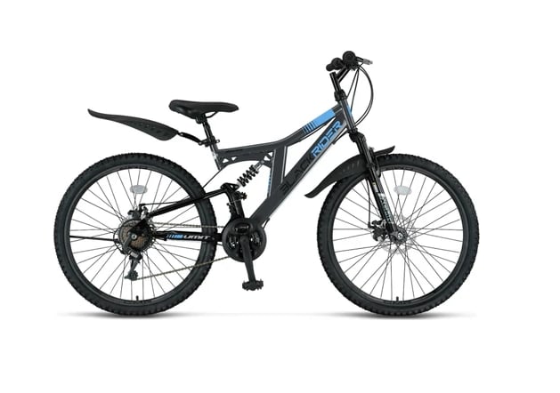 Ümit Blackrider 2d 26 Jant Disk Fren Çift Amortisörlü Bisiklet 2638 (155 ile 175 cm Arası Boy)