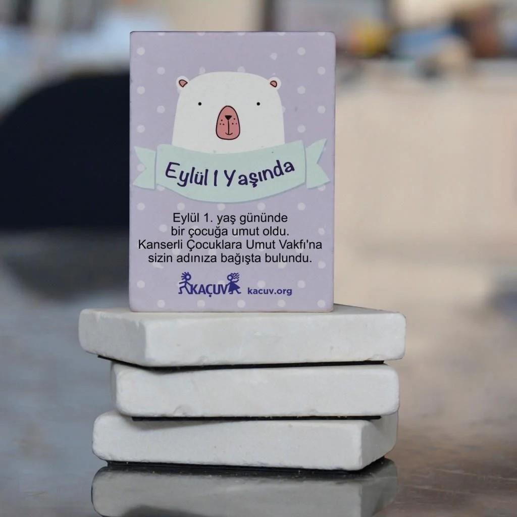 Doğum Günü Taş Magneti - Mor