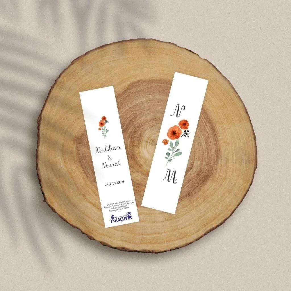 Kitap Ayracı - Gelincik