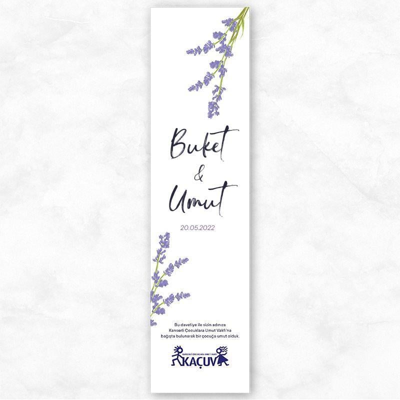 Kitap Ayracı - Lavanta