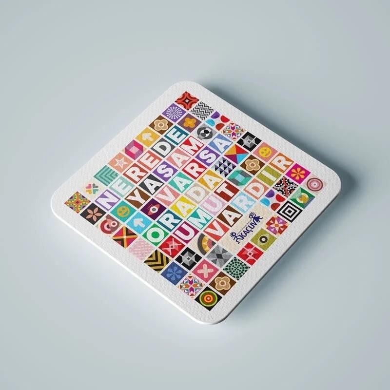 Taş Bardak Altlığı - 2