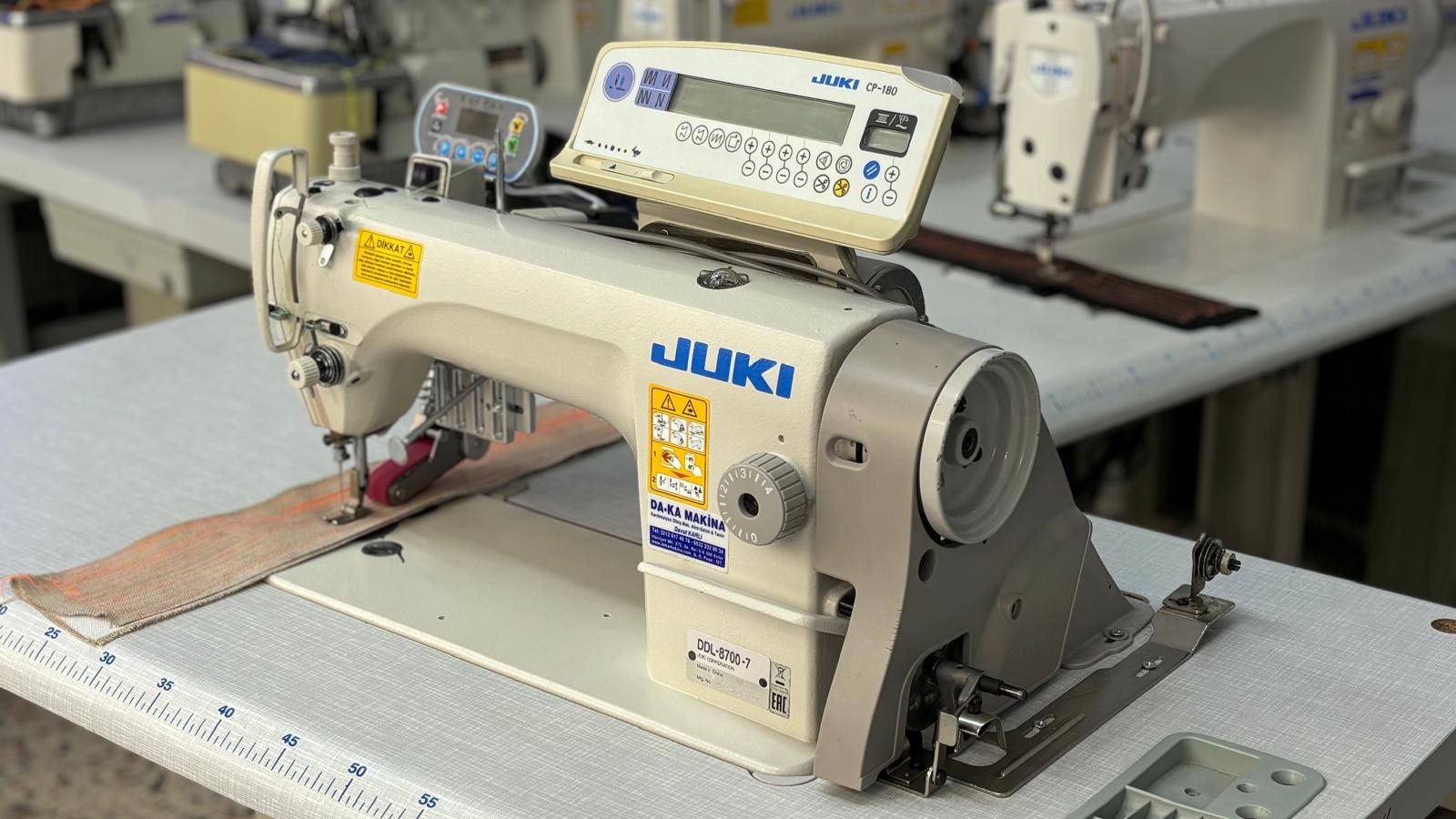 Blacktech Merdane Sistemli JUKI DDL-8700-7 Düz Dikiş Makinası